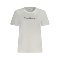 Pepe Jeans White Cotton Tops & T-Shirt -   -  Pepe Jeans.