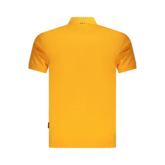 Napapijri Orange Cotton Men Polo Shirt -   -  Napapijri.