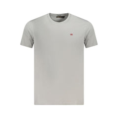 Napapijri Brown Cotton Men T-Shirt -   -  Napapijri.