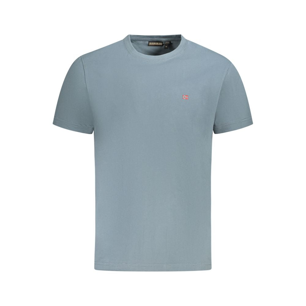 Napapijri Brown Cotton Men T-Shirt -   -  Napapijri.