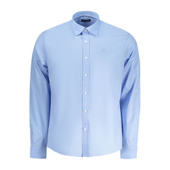 North Sails Light Blue Cotton Men Shirt -   -  North Sails.
