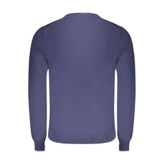 North Sails Blue Cotton Men Sweater -   -  North Sails.