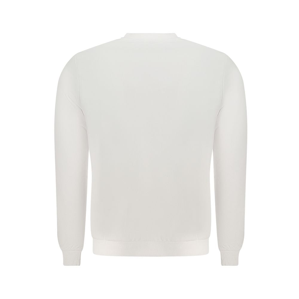 U.S. Grand Polo White Cotton Sweater -   -  U.S. Grand Polo.