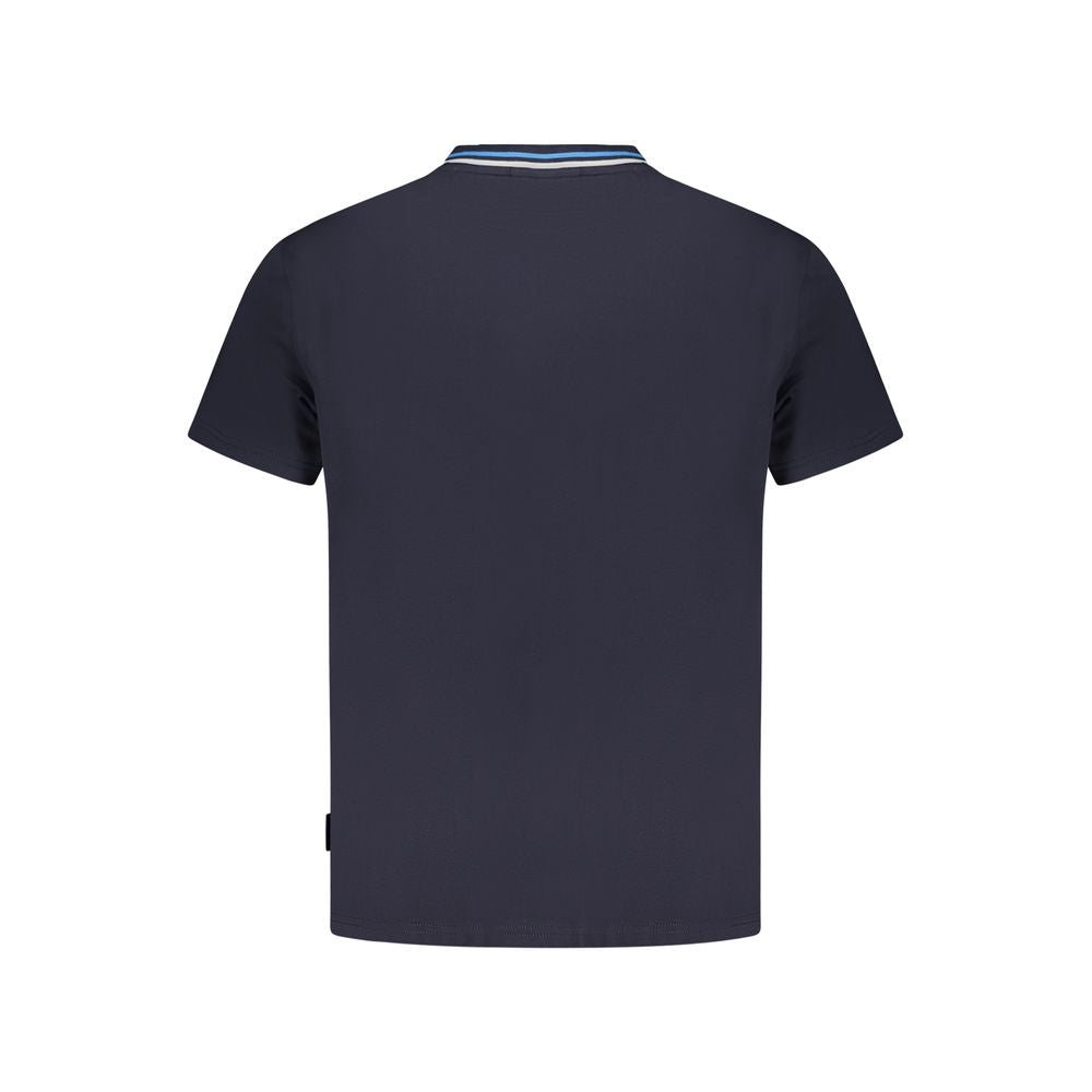 Napapijri Blue Cotton T-Shirt -   -  Napapijri.