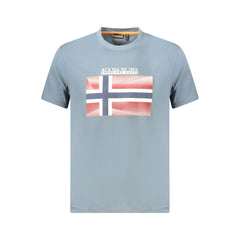 Napapijri Brown Cotton Men T-Shirt -   -  Napapijri.