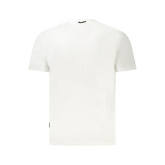 Napapijri White Cotton Men T-Shirt -   -  Napapijri.