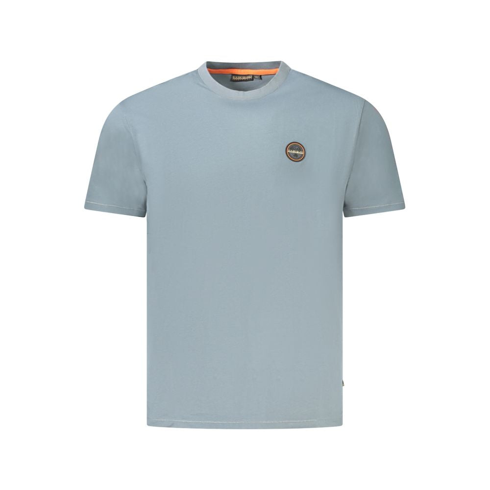 Napapijri Brown Cotton Men T-Shirt -   -  Napapijri.