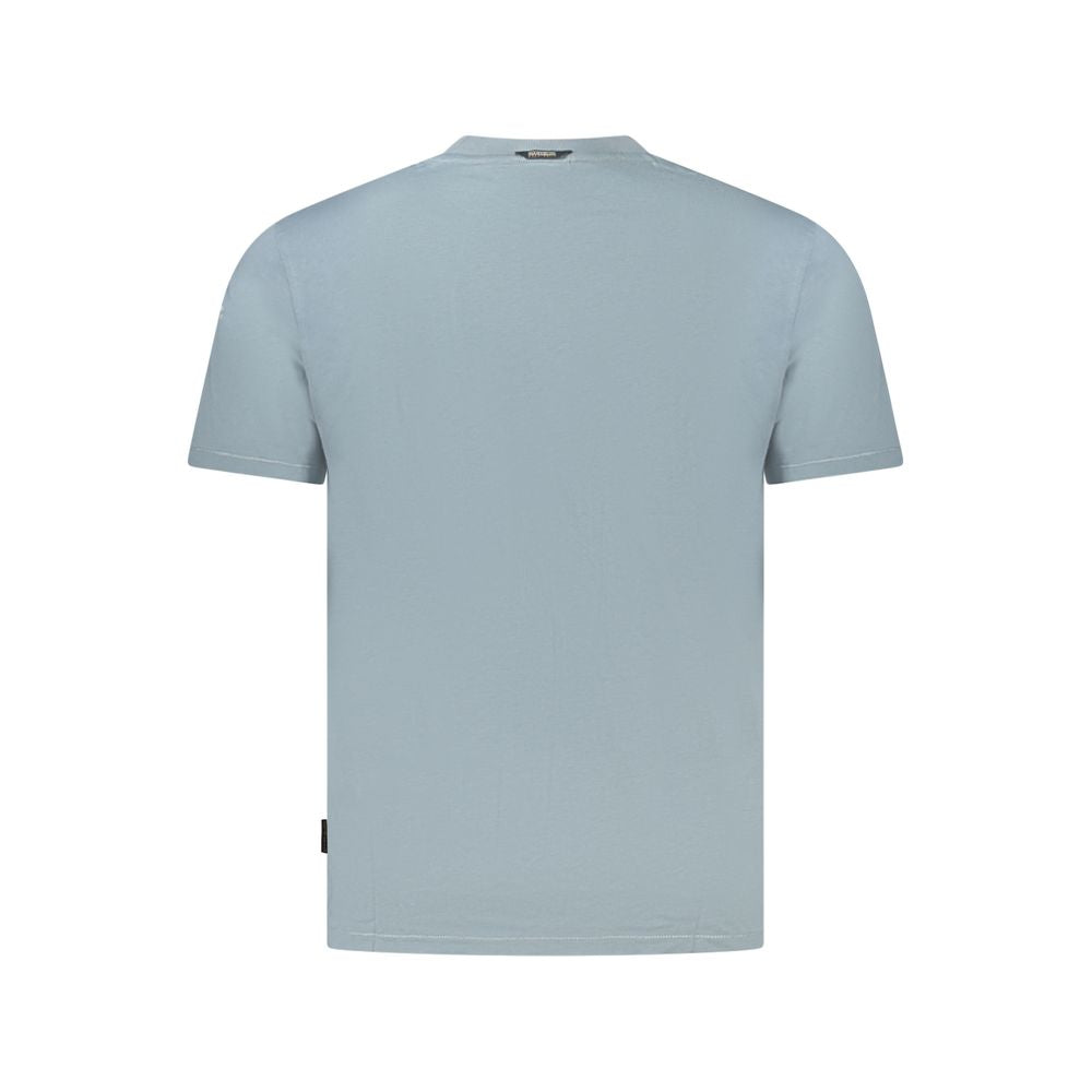 Napapijri Brown Cotton Men T-Shirt -   -  Napapijri.
