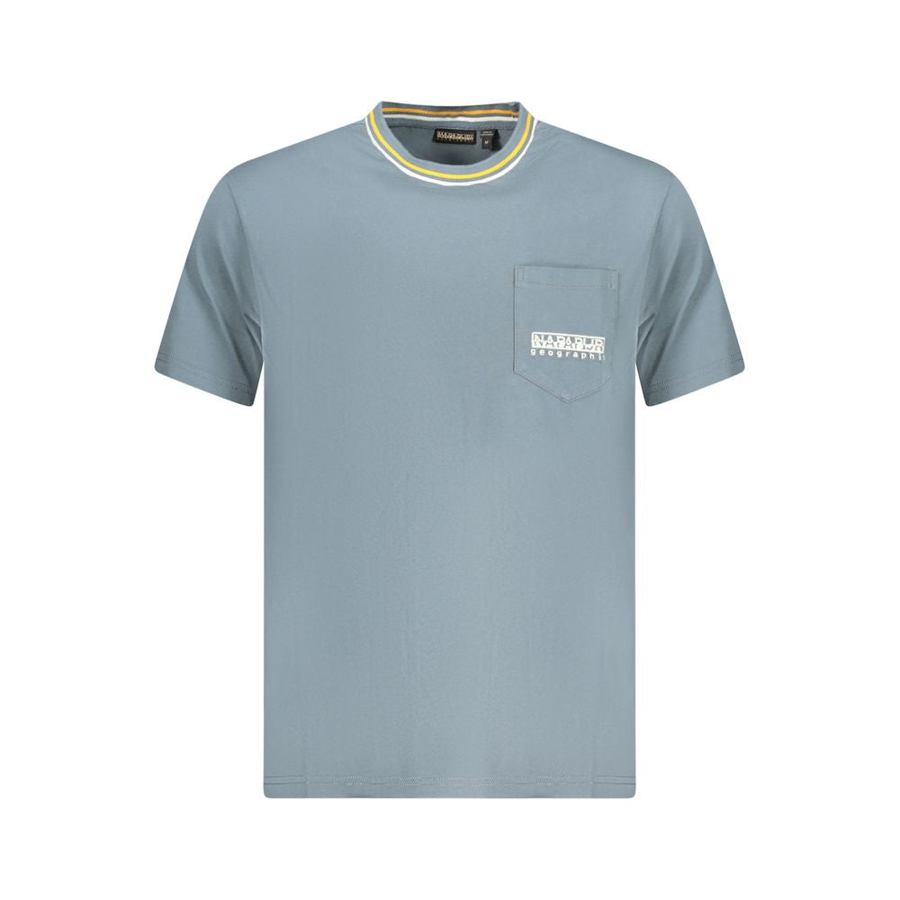 Napapijri Brown Cotton Men T-Shirt -   -  Napapijri.