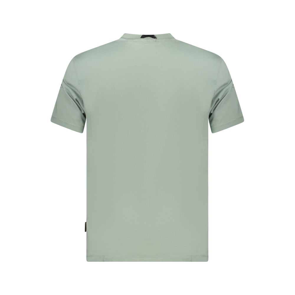 Napapijri Green Cotton Men T-Shirt -   -  Napapijri.