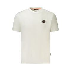 Napapijri White Cotton Men T-Shirt -   -  Napapijri.