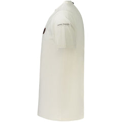Napapijri White Cotton Men T-Shirt -   -  Napapijri.
