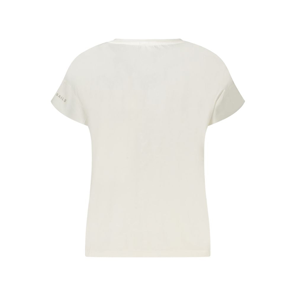 North Sails White Cotton Tops & T-Shirt -   -  North Sails.