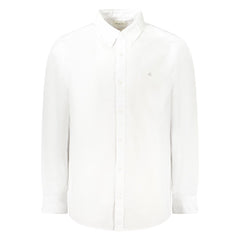 Calvin Klein White Cotton Men Shirt -   -  Calvin Klein.