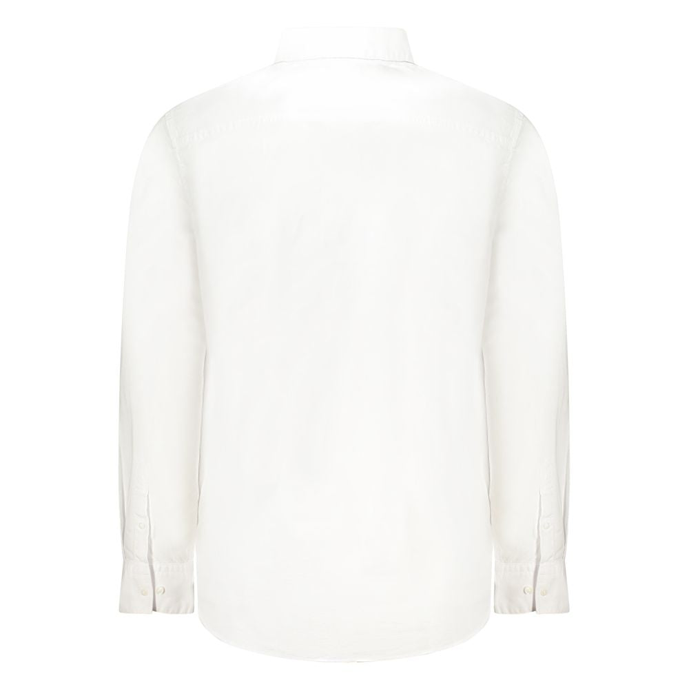 Calvin Klein White Cotton Men Shirt -   -  Calvin Klein.