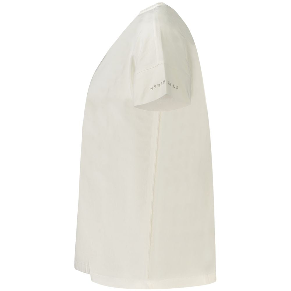 North Sails White Cotton Tops & T-Shirt -   -  North Sails.