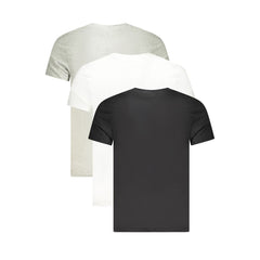 Calvin Klein Gray Cotton Men T-Shirt -   -  Calvin Klein.