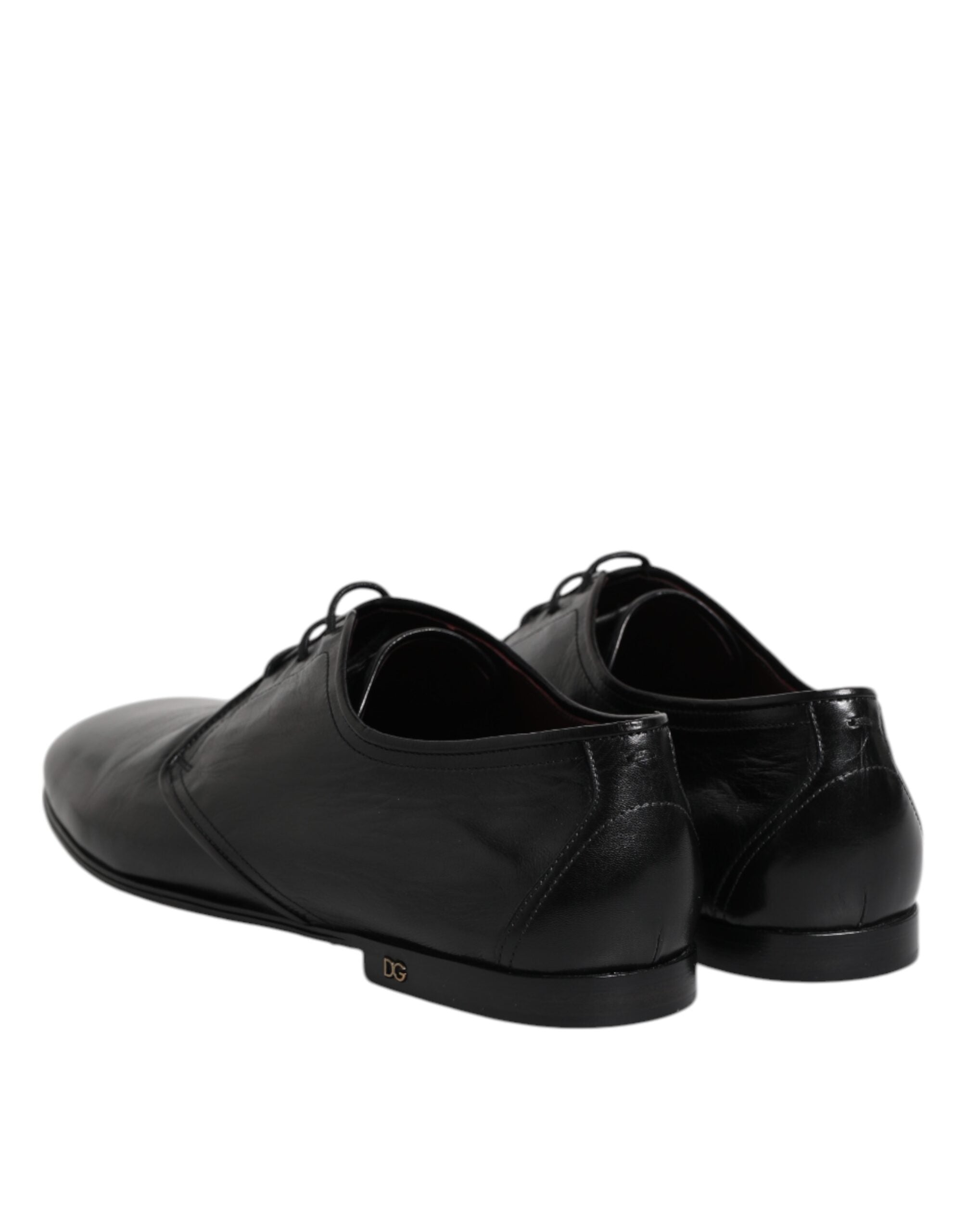 Dolce & Gabbana Black Leather Lace Up Derby Dress Formal Shoes -   -  Dolce & Gabbana.