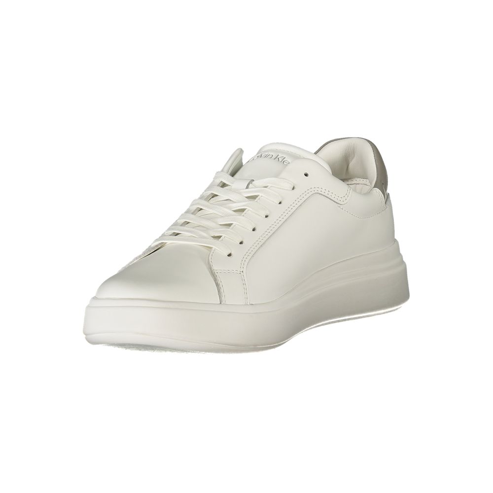 Calvin Klein White Polyester Sneaker -   -  Calvin Klein.