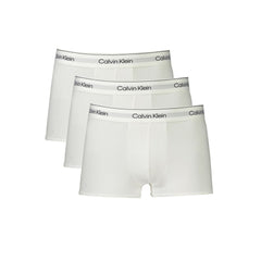 Calvin Klein White Cotton Men Boxer -   -  Calvin Klein.