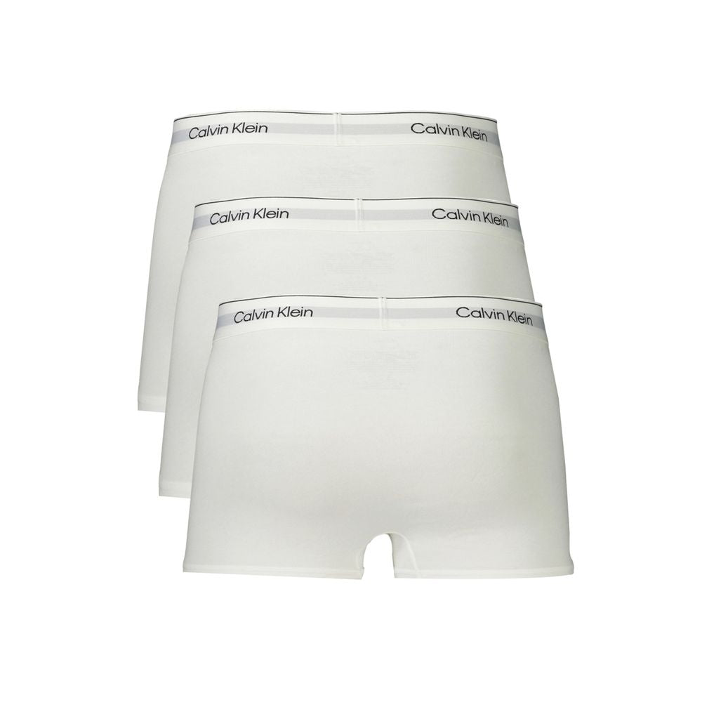 Calvin Klein White Cotton Men Boxer -   -  Calvin Klein.