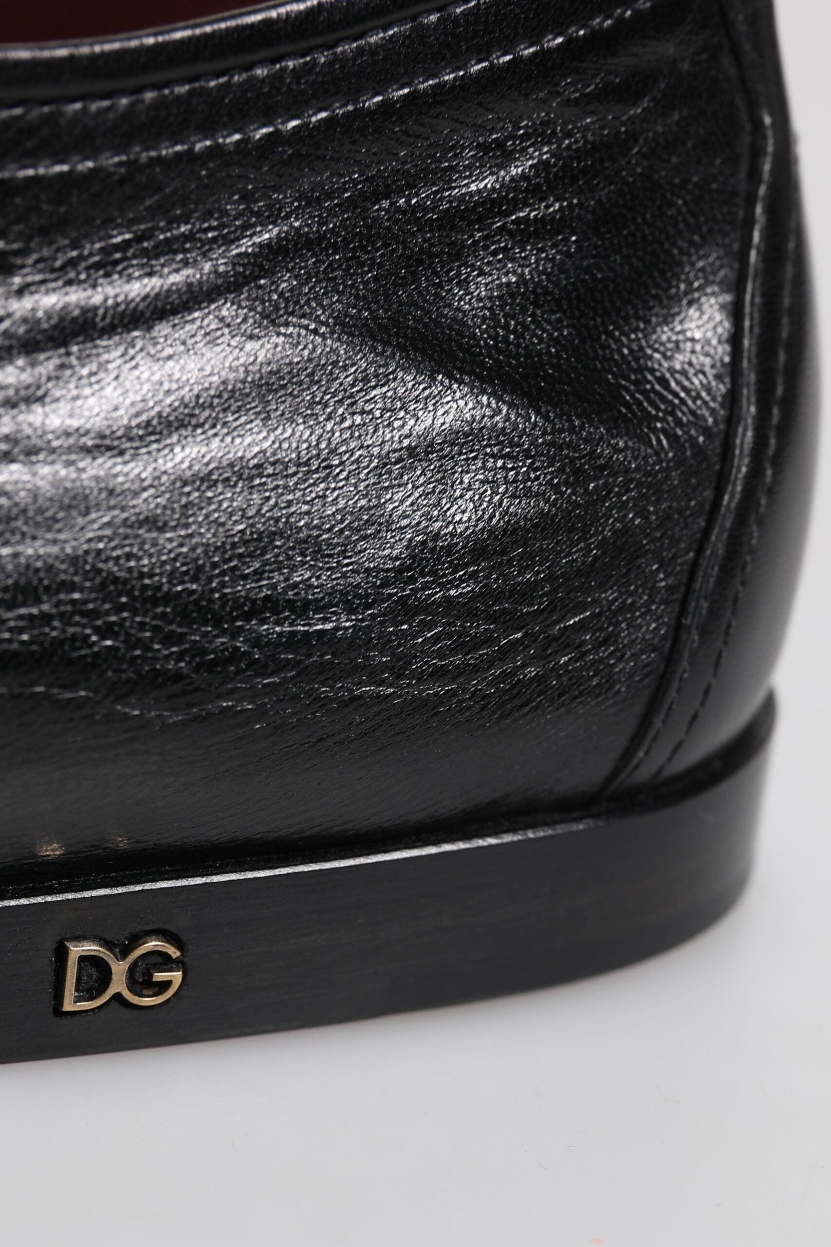 Dolce & Gabbana Black Leather Lace Up Derby Dress Formal Shoes -   -  Dolce & Gabbana.