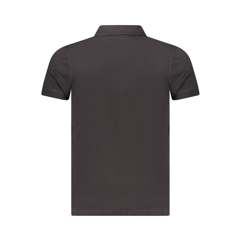 Tommy Hilfiger Black Cotton Men Polo Shirt -   -  Tommy Hilfiger.