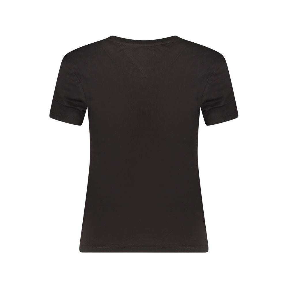 Tommy Hilfiger Black Cotton Tops & T-Shirt -   -  Tommy Hilfiger.