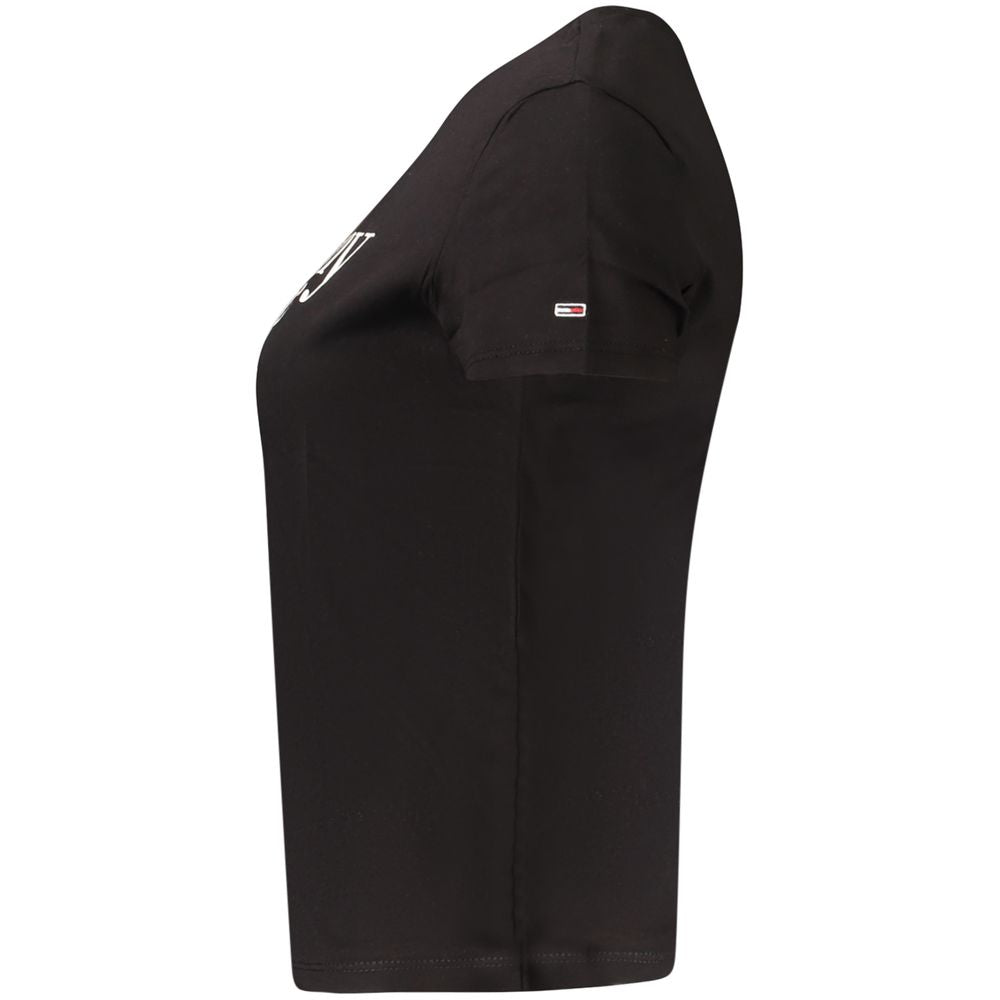 Tommy Hilfiger Black Cotton Tops & T-Shirt -   -  Tommy Hilfiger.