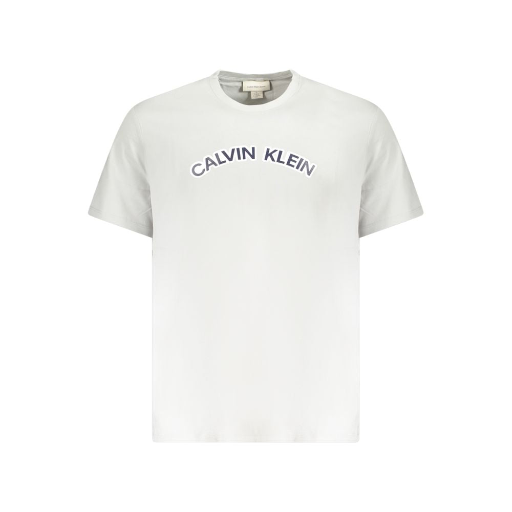 Calvin Klein Brown Cotton Men T-Shirt -   -  Calvin Klein.