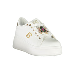 Laura Biagiotti White Synthetic Women Sneaker -   -  Laura Biagiotti.