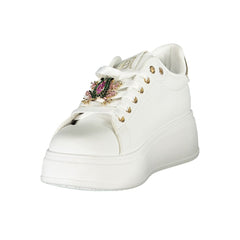 Laura Biagiotti White Synthetic Women Sneaker -   -  Laura Biagiotti.