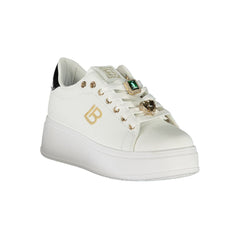 Laura Biagiotti White Synthetic Women Sneaker -   -  Laura Biagiotti.