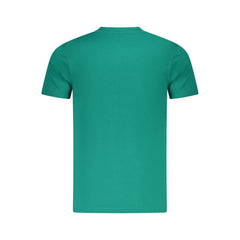 Cavalli Class Green Cotton Men T-Shirt -   -  Cavalli Class.