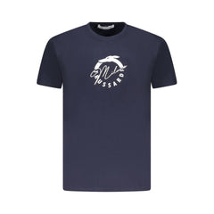 Trussardi Blue Cotton Men T-Shirt -   -  Trussardi.