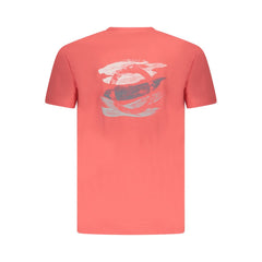 Trussardi Pink Cotton Men T-Shirt -   -  Trussardi.