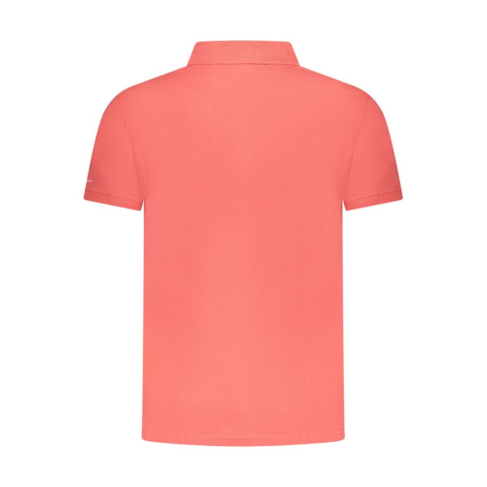 Trussardi Pink Cotton Men Polo Shirt -   -  Trussardi.