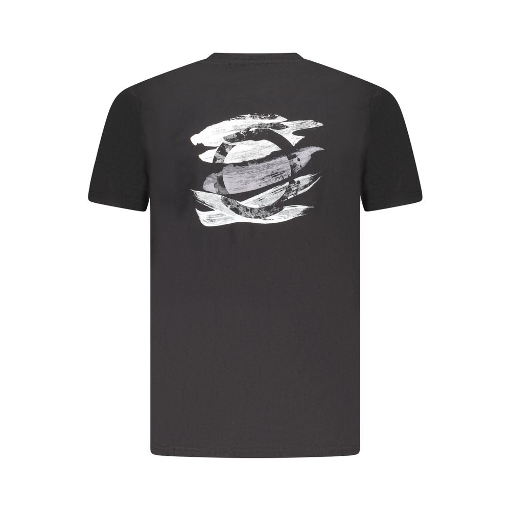 Trussardi Black Cotton Men T-Shirt -   -  Trussardi.