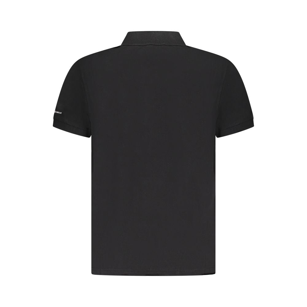 Trussardi Black Cotton Men Polo Shirt -   -  Trussardi.