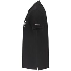 Trussardi Black Cotton Men Polo Shirt -   -  Trussardi.