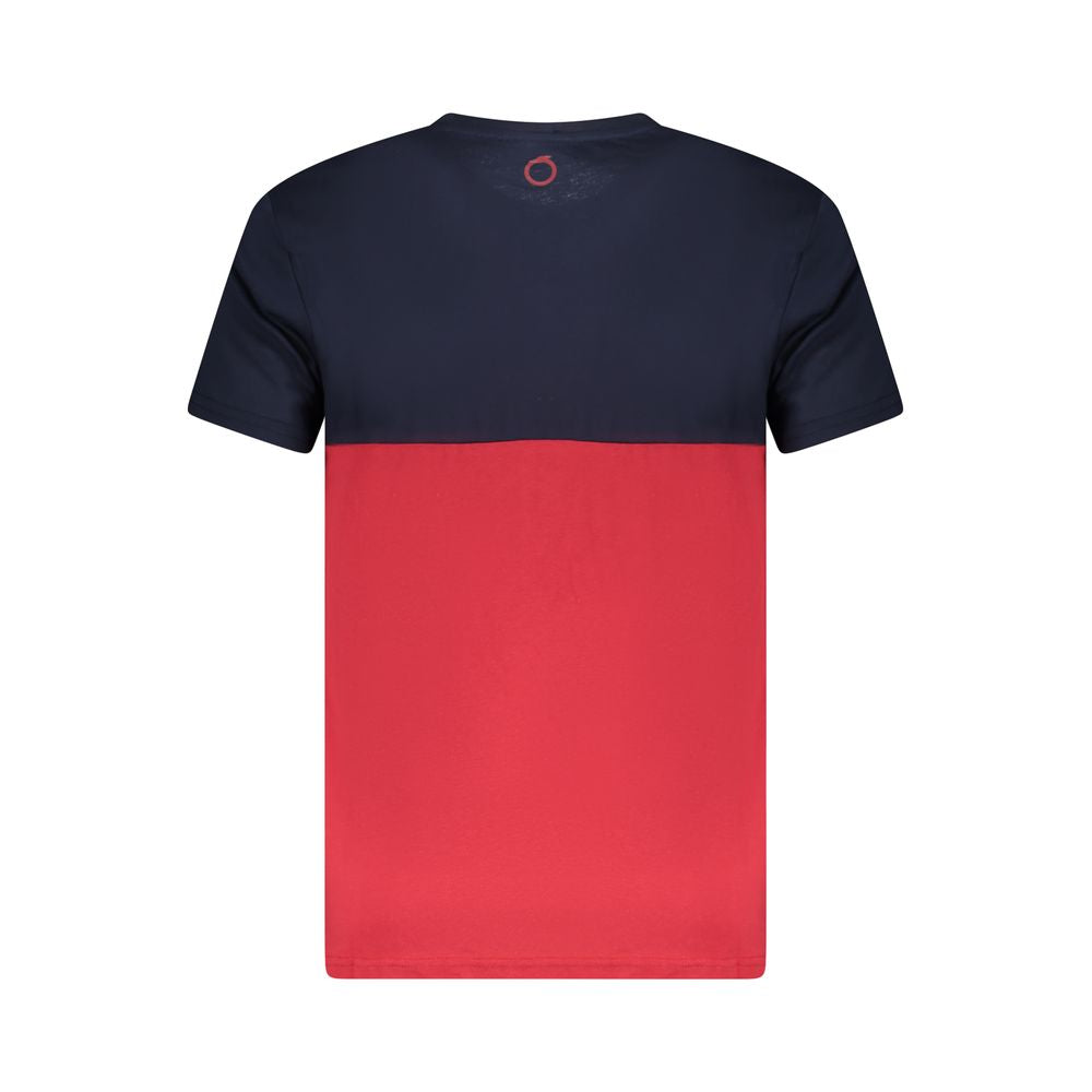 Trussardi Red Cotton Men T-Shirt -   -  Trussardi.