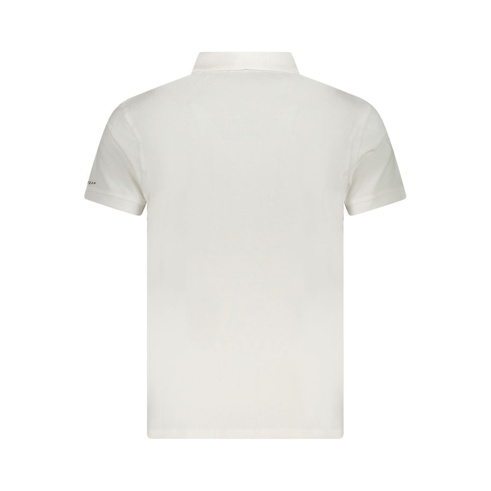 Trussardi White Cotton Men Polo Shirt -   -  Trussardi.