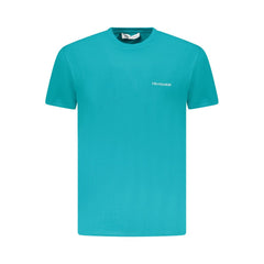Trussardi Light Blue Cotton Men T-Shirt -   -  Trussardi.
