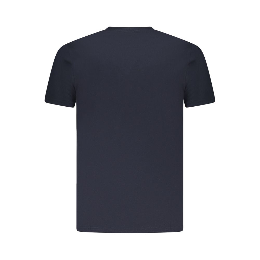 Cavalli Class Blue Cotton Men T-Shirt -   -  Cavalli Class.