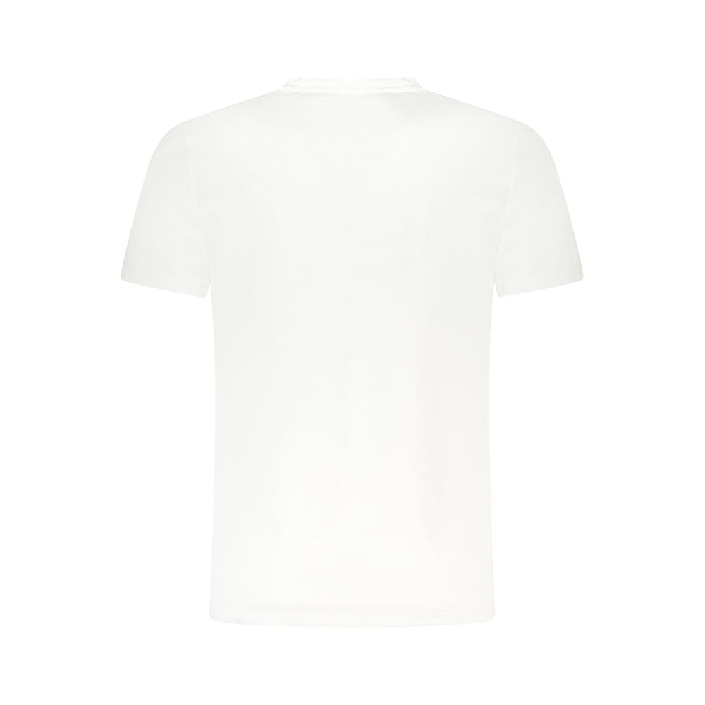 Cavalli Class White Cotton Men T-Shirt -   -  Cavalli Class.