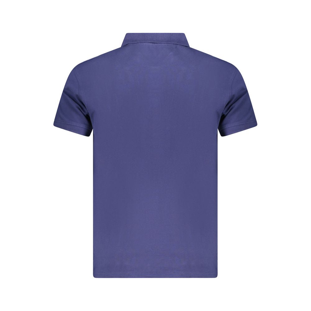 Cavalli Class Blue Cotton Men Polo Shirt -   -  Cavalli Class.