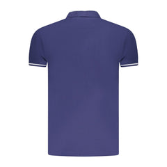 Cavalli Class Blue Cotton Men Polo Shirt -   -  Cavalli Class.