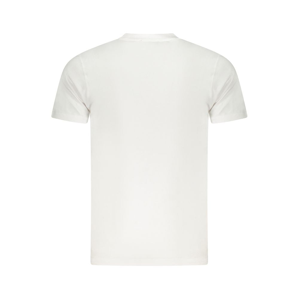 Cavalli Class White Cotton Men T-Shirt -   -  Cavalli Class.