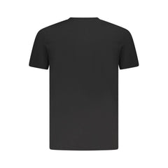 Cavalli Class Black Cotton Men T-Shirt -   -  Cavalli Class.