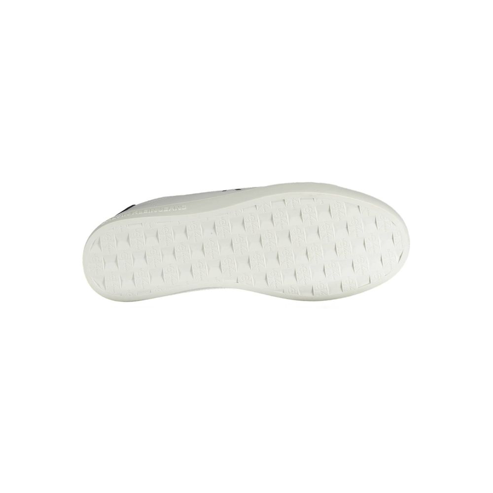 Calvin Klein White Recycled Polyester Men Sneaker -   -  Calvin Klein.